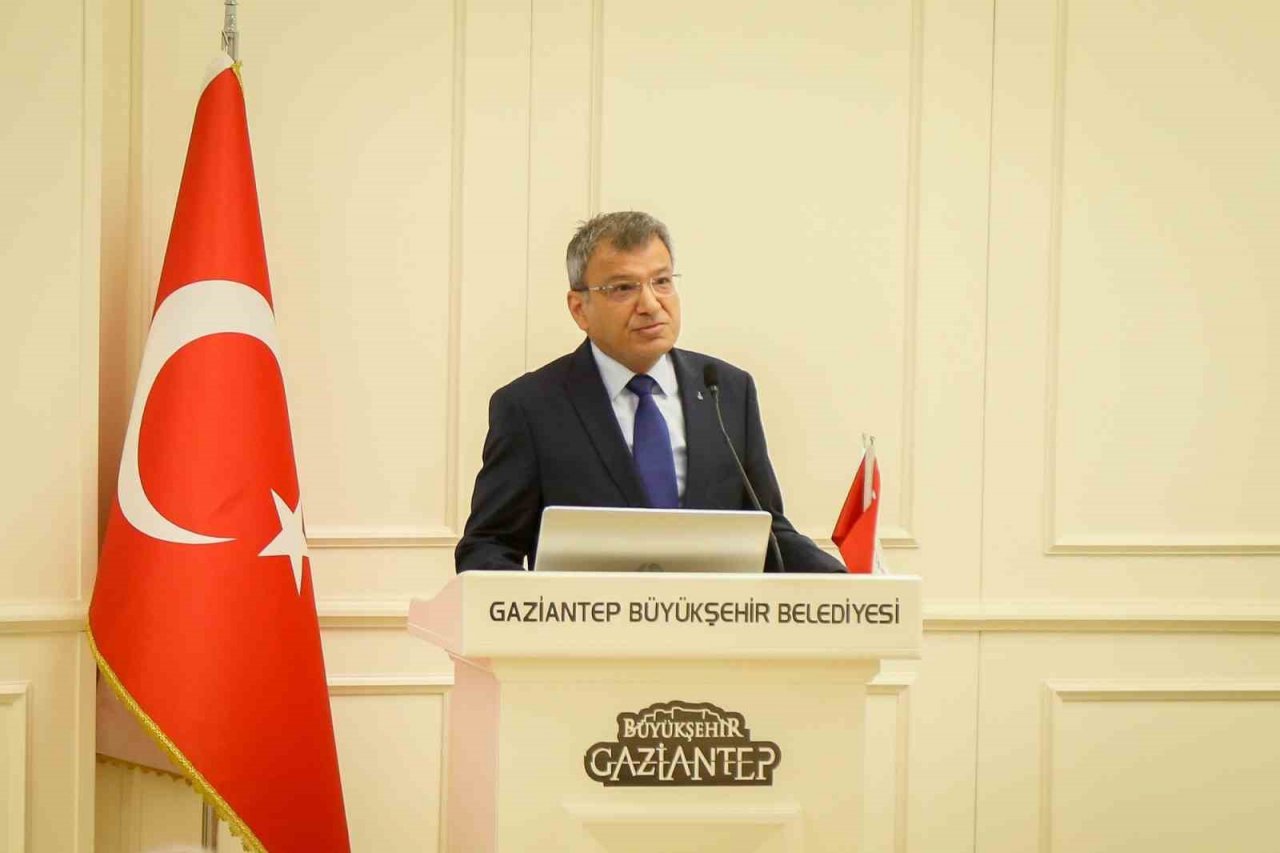 Başkan Şahin, Gaziantep Kent Konseyi 7’nci olağan genel kurul toplantısında konuştu