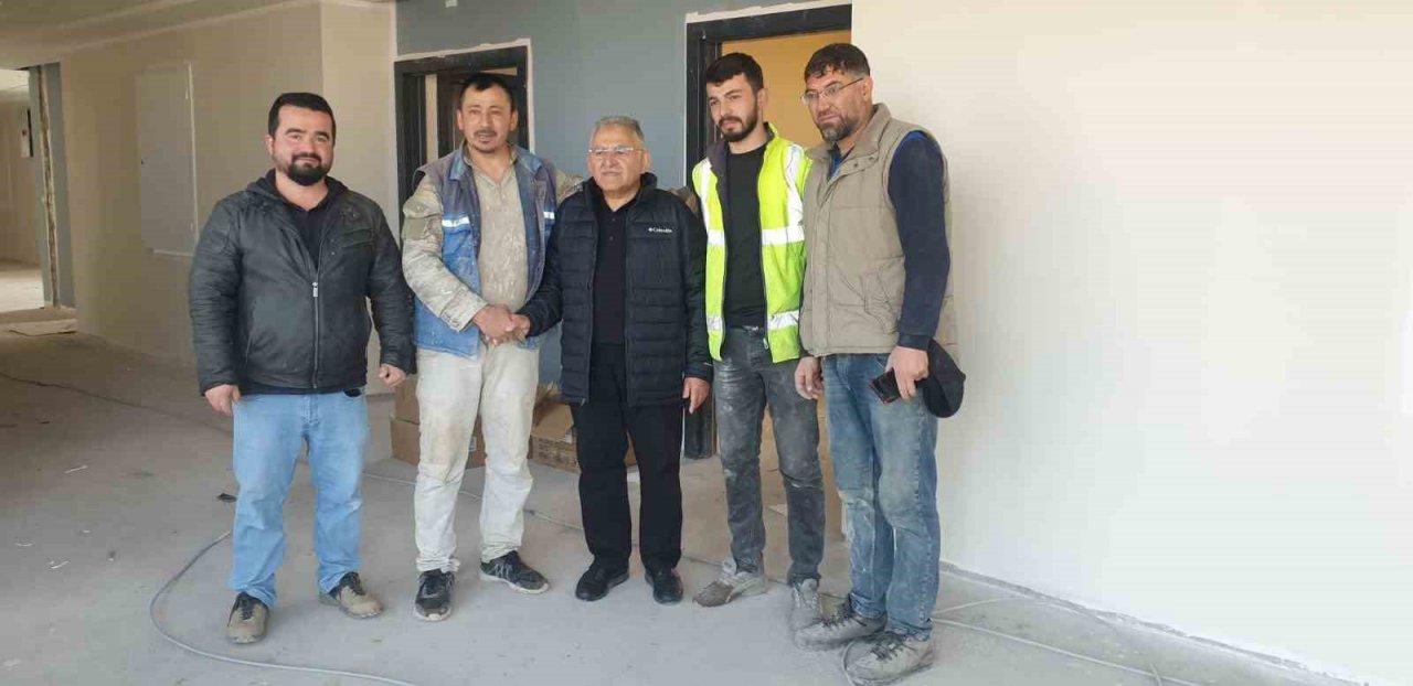 Başkan Büyükkılıç’tan ödüllü proje ‘Hospice’ incelemesi