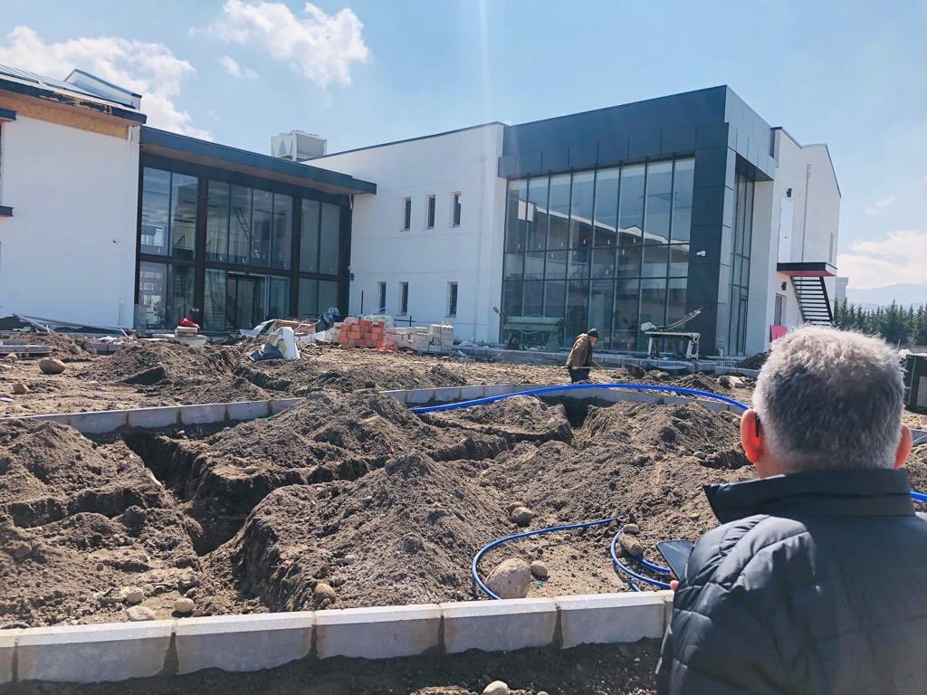 Başkan Büyükkılıç’tan ödüllü proje ‘Hospice’ incelemesi