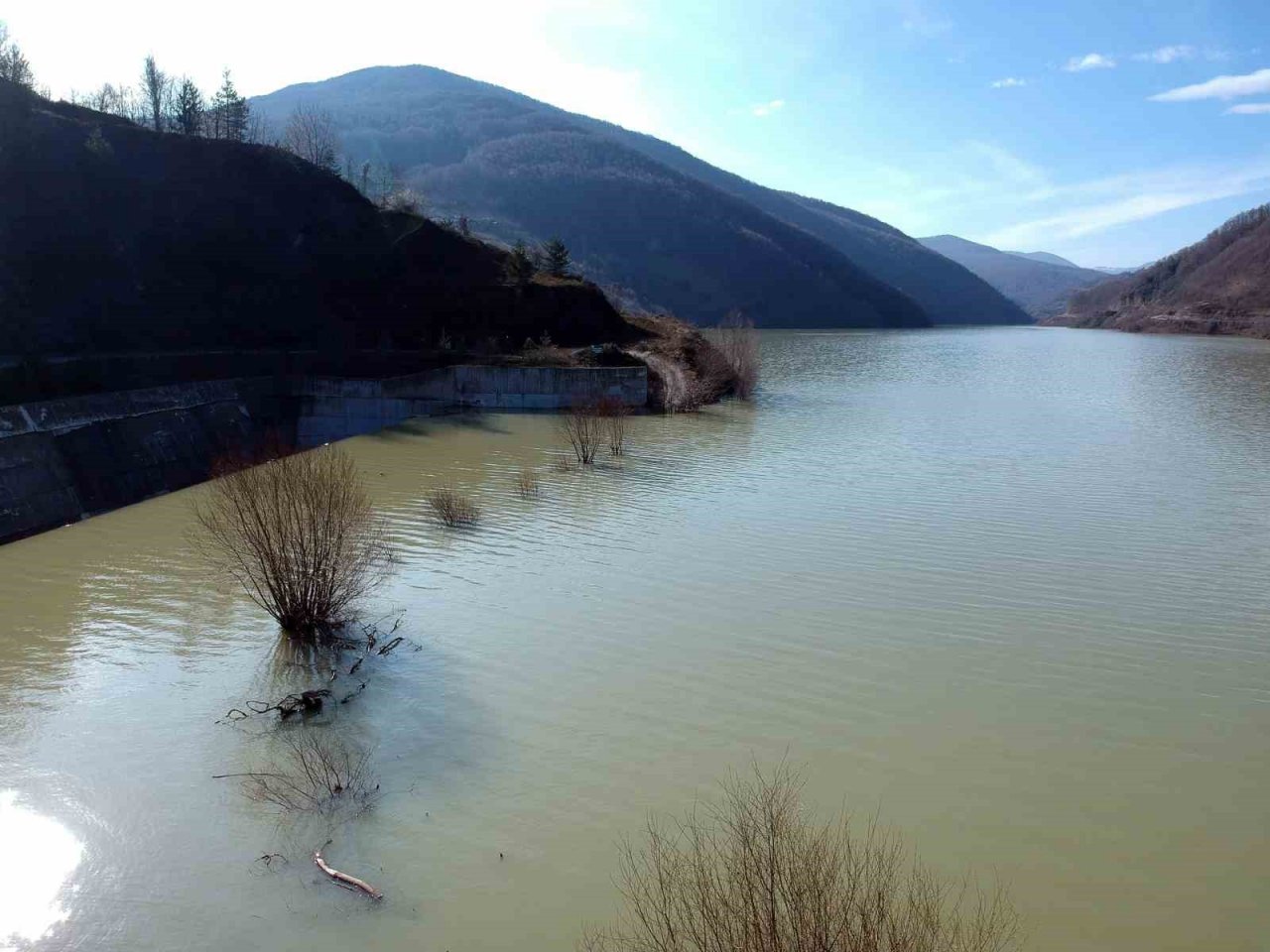 Sinop’ta baraj seviyesi tam doluluğa ulaştı