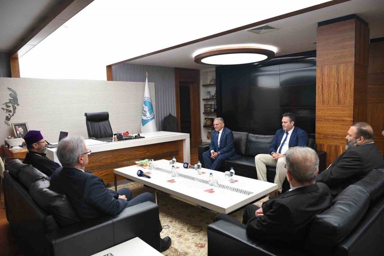 Patrik Sahak II’den Başkan Büyükkılıç’a ziyaret