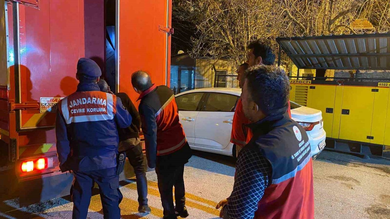 Aksaray jandarması "şap" denetiminde