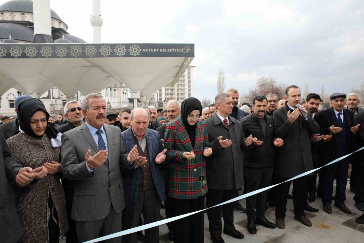 Akyurt’ta Taziye Evi ve Sosyal Tesisi açıldı
