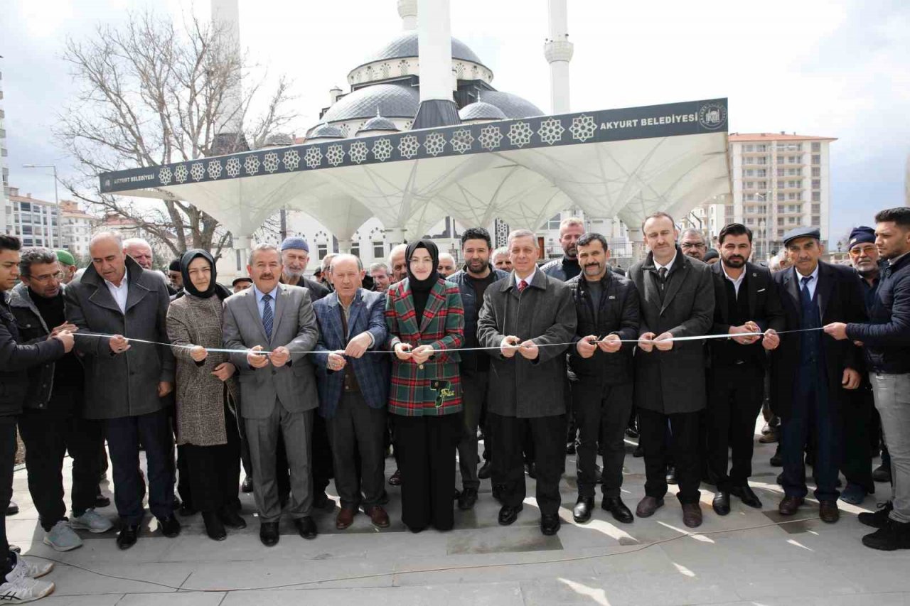 Akyurt’ta Taziye Evi ve Sosyal Tesisi açıldı