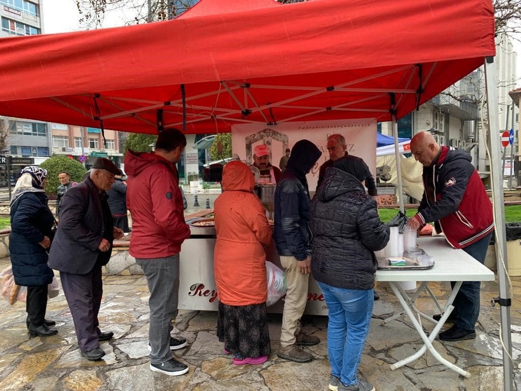 Muğla’da şehitler için lokma hayrı yapıldı