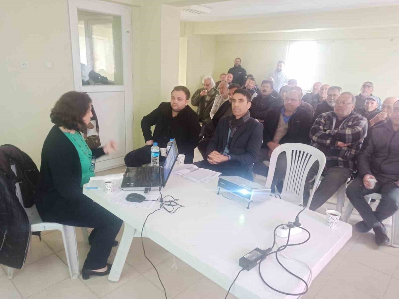 Bağlara zarar veren salkım güvesiyle mücadele sürüyor