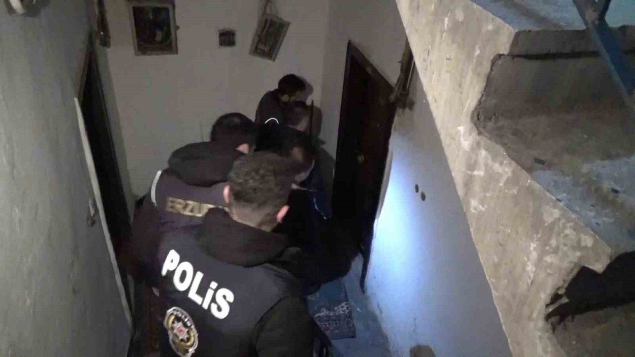 Erzurum’da ‘Arka Sokaklar’ operasyonu