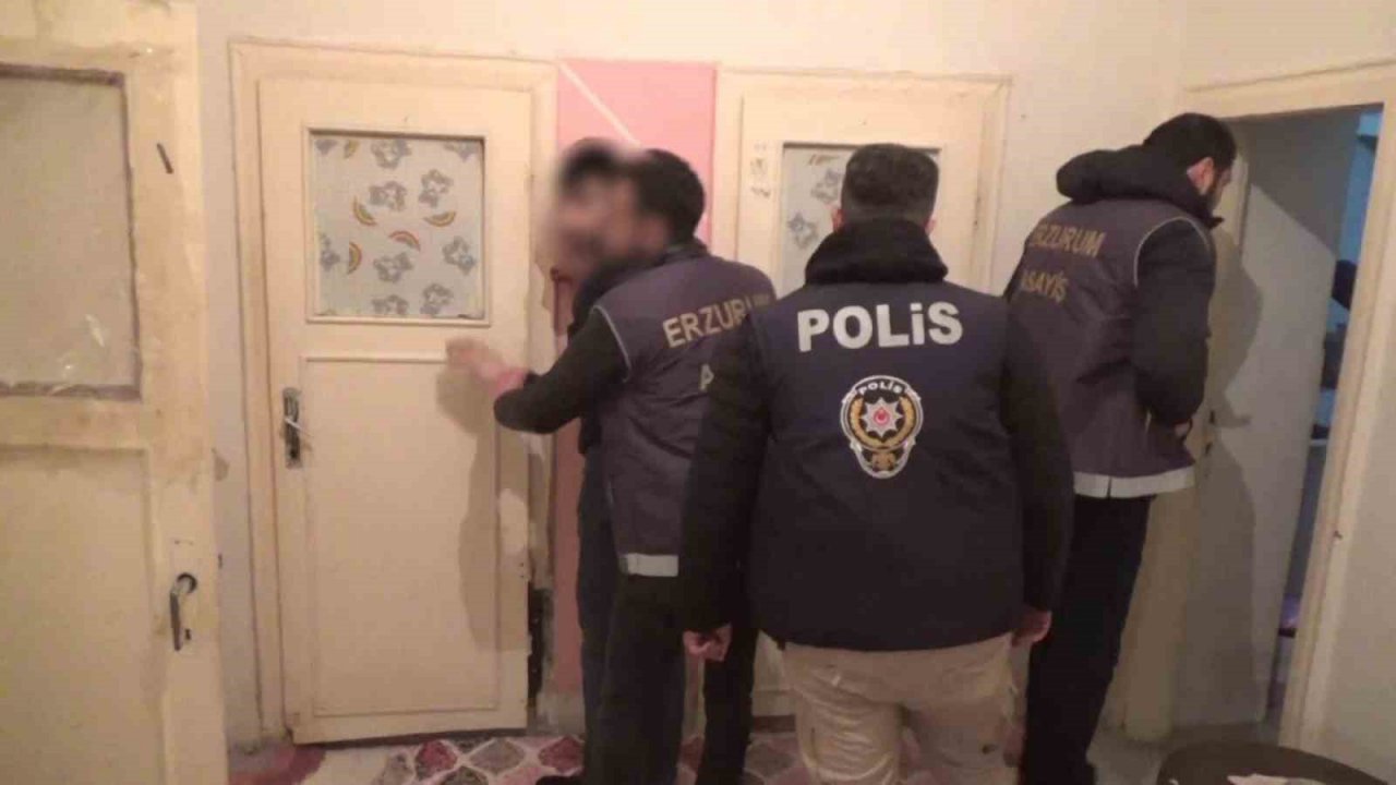 Erzurum’da ‘Arka Sokaklar’ operasyonu