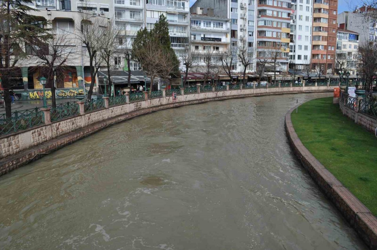 Porsuk kahverengiye büründü