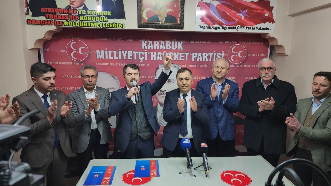 Karagül MHP’ye milletvekili aday adaylığı başvurusu yaptı