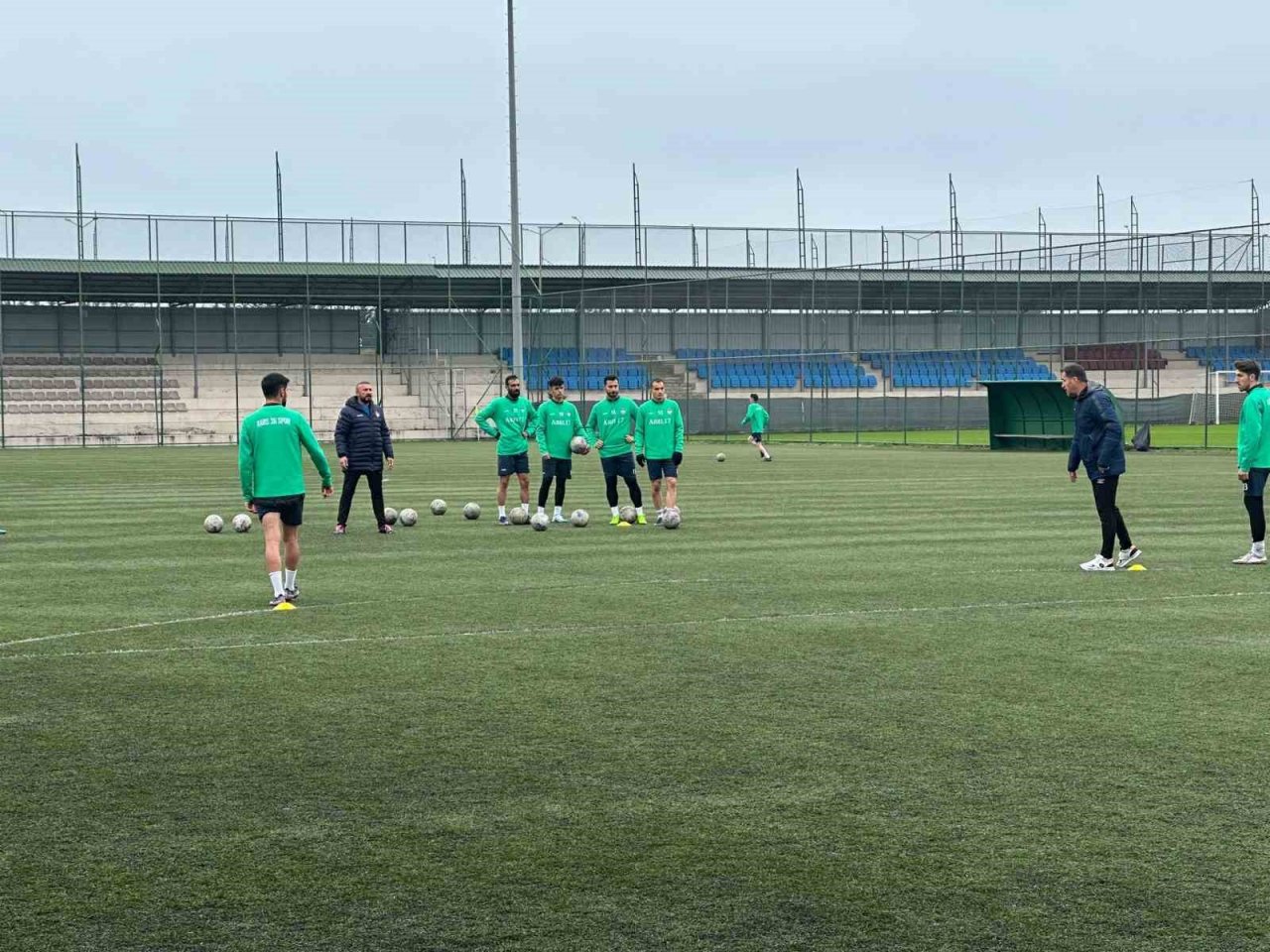 Kars 36 Spor Bahcecik maçı hazırlıklarını sürdürüyor