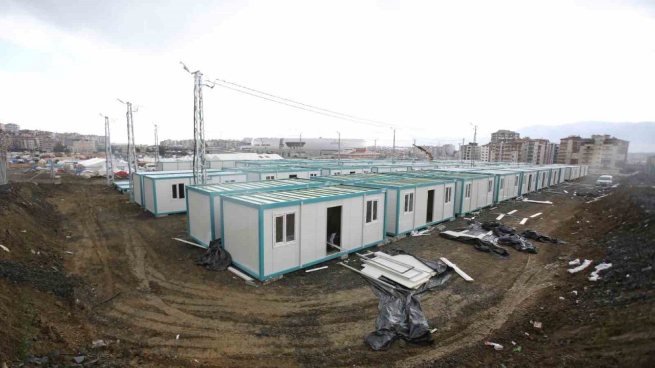 Konteyner kentte yeni hayat başlayacak