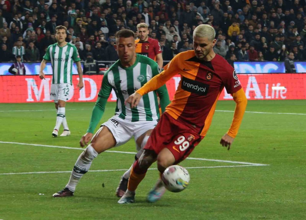 Konyaspor 12 hafta sonra gol attı ve lider Galatasaray'ı yendi