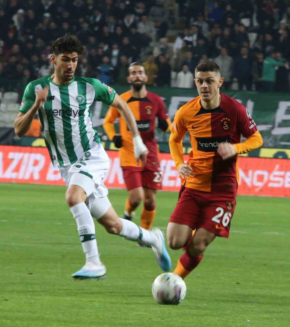 Konyaspor 12 hafta sonra gol attı ve lider Galatasaray'ı yendi