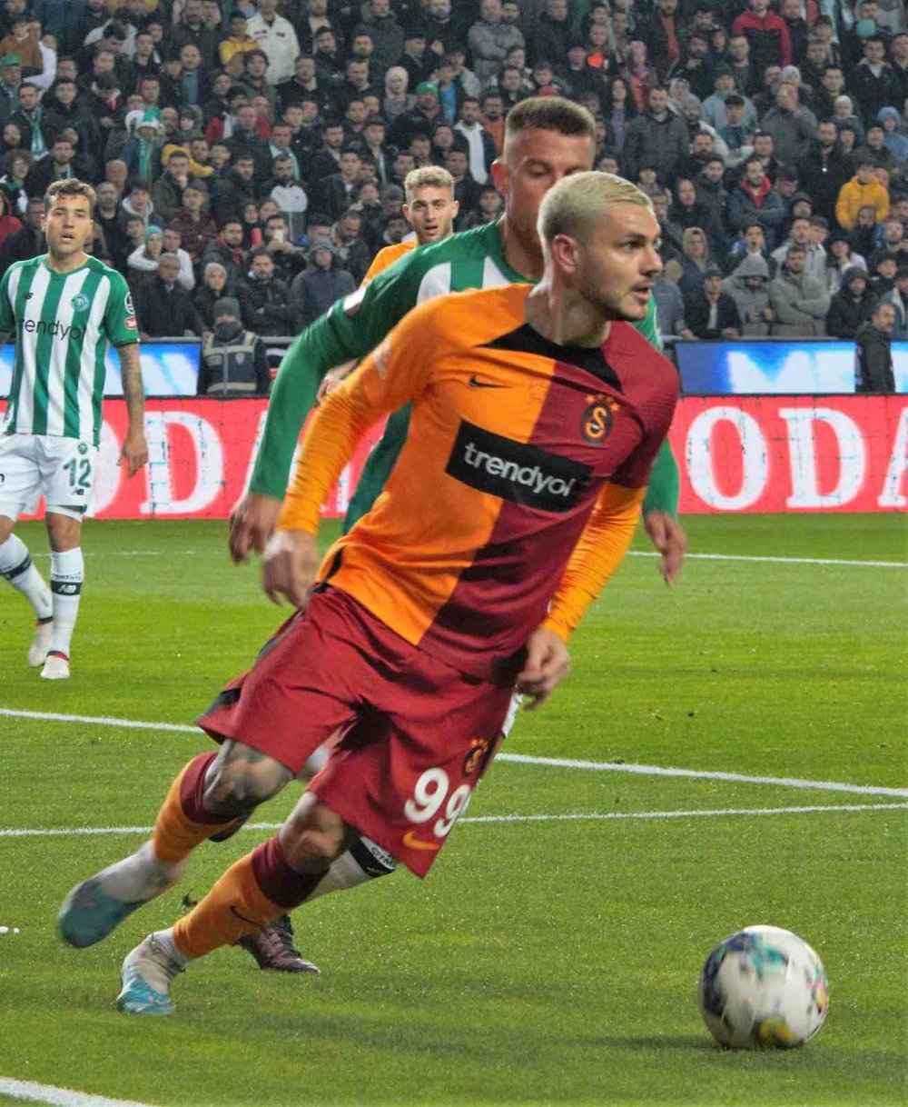 Konyaspor 12 hafta sonra gol attı ve lider Galatasaray'ı yendi