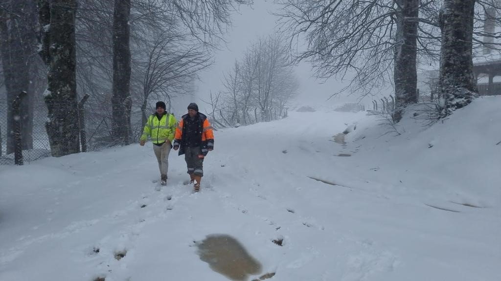 Kütahya’da Domaniç Dağ Yolu kara teslim