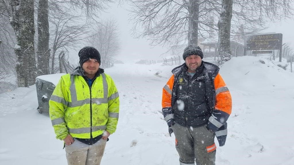 Kütahya’da Domaniç Dağ Yolu kara teslim