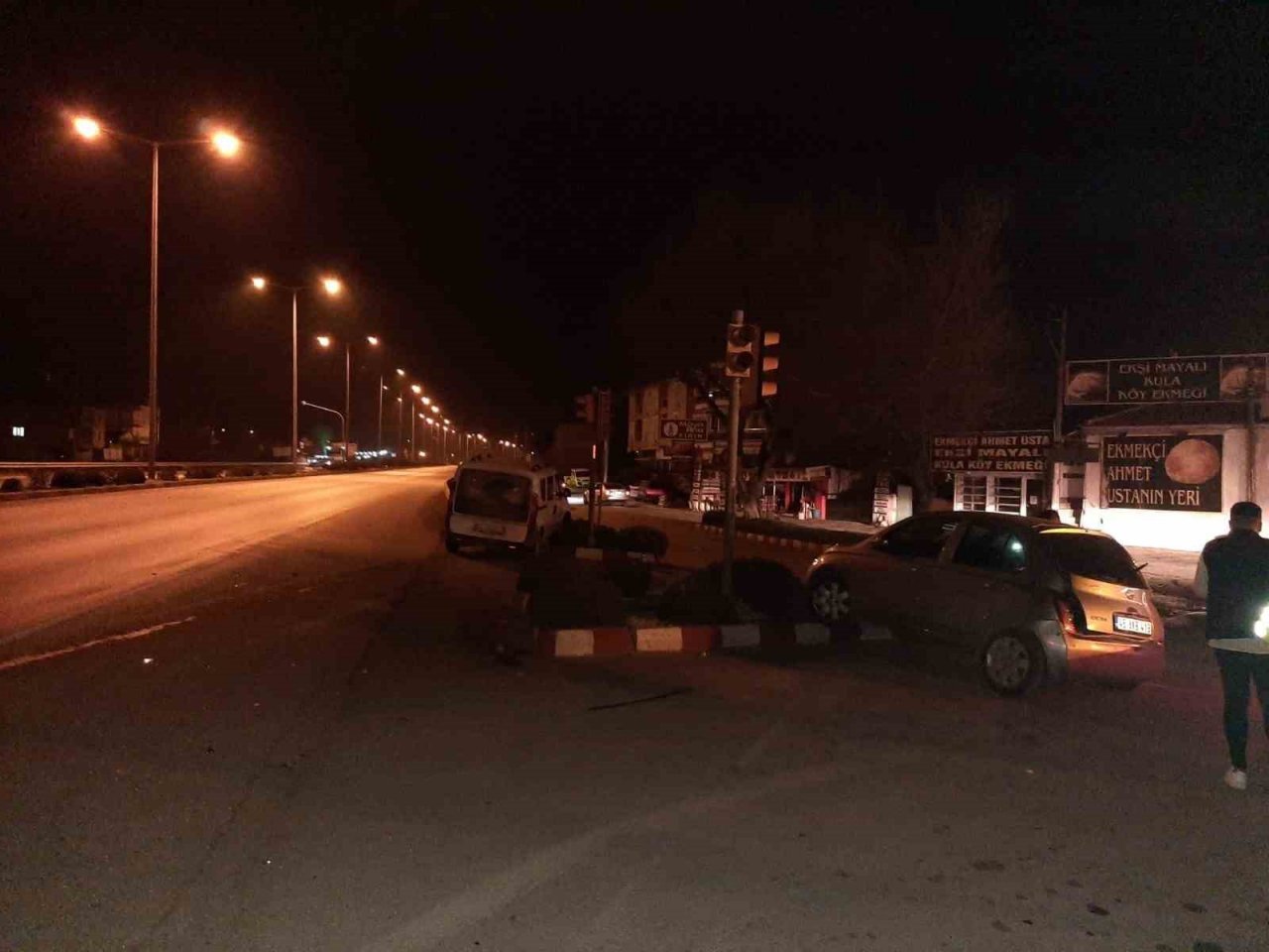 Depremzede ailenin karıştığı kazada 1 kişi ağır yaralandı