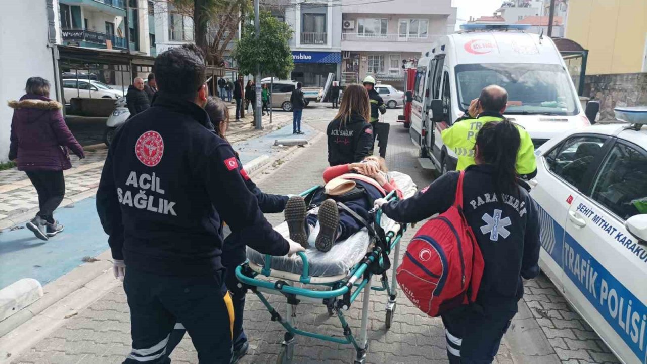 Tek taraflı kazada 1 kişi yaralandı