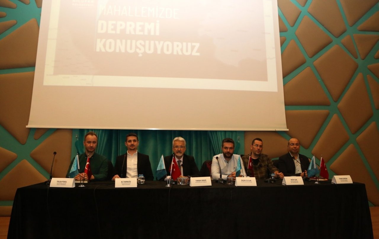 Nilüfer’de depreme hazırlık toplantıları başladı