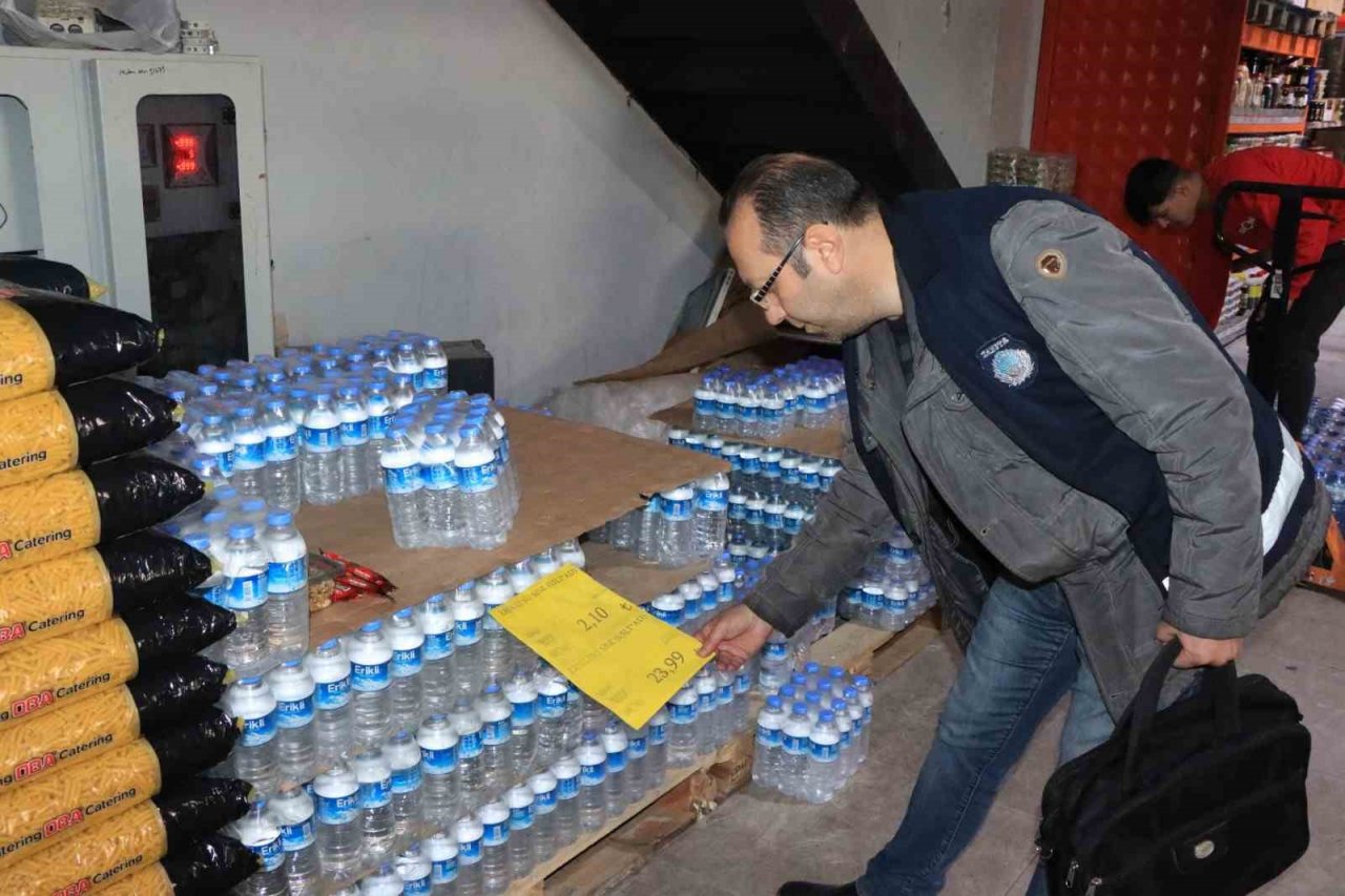 Su kesintisini fırsata çevirmek isteyenlere fiyat denetimi