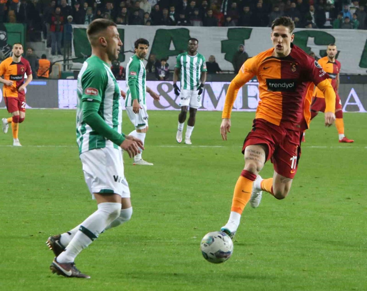 Spor Toto Süper Lig: Konyaspor: 2 - Galatasaray: 1 (Maç sonucu)