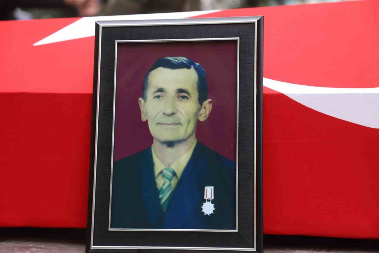 Of ilçesinde yaşayan son Kore gazisi son yolculuğuna uğurlandı