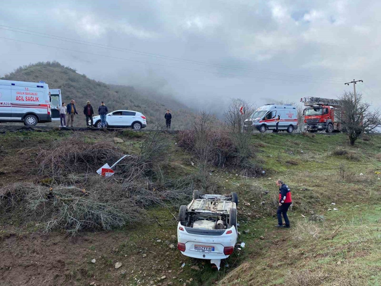 Tunceli’de trafik kazası: 3 yaralı