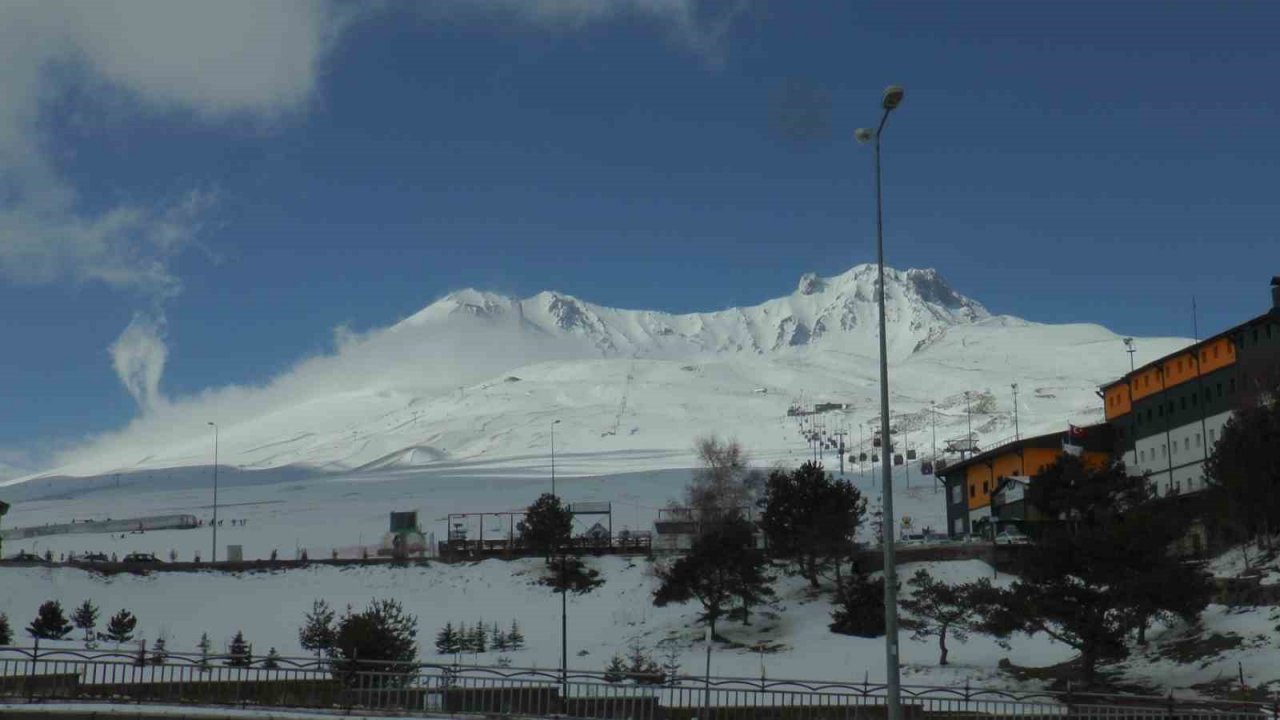 Erciyes’te sezon tüm hızıyla devam ediyor