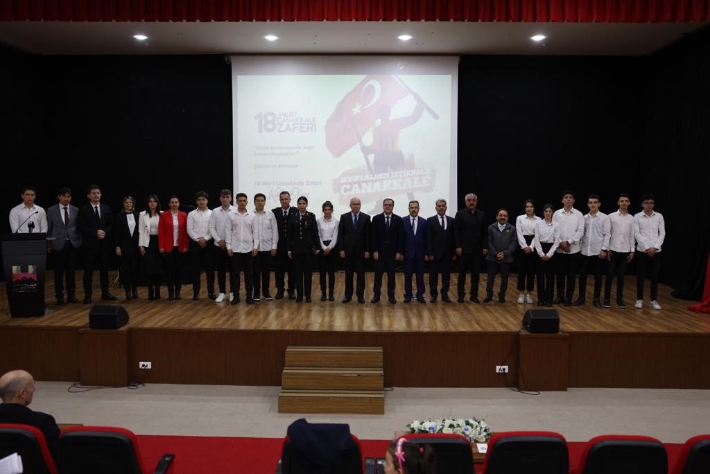 Hacılar’da 18 Mart Çanakkale Zaferi kutlandı