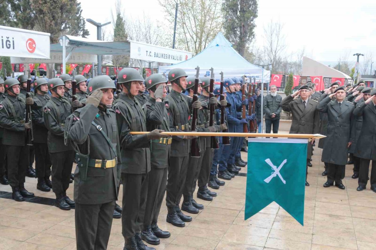 Balıkesir’de 18 Mart törenleri gerçekleştirildi