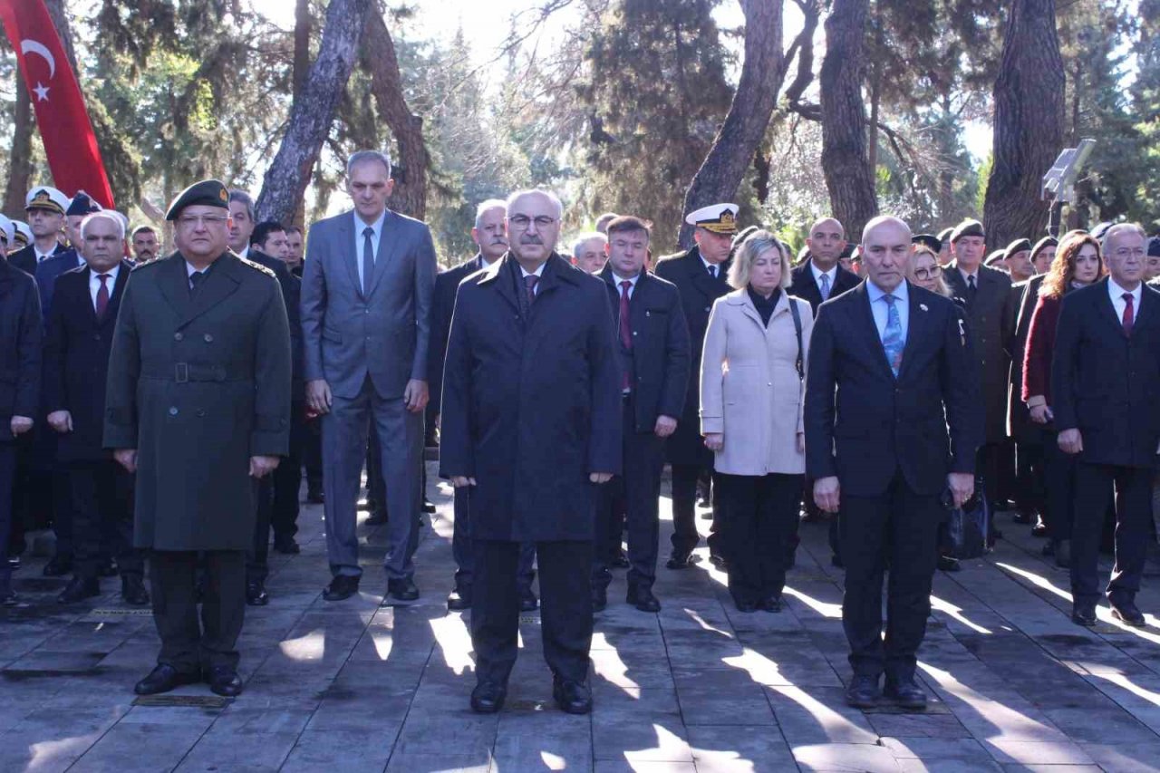 Çanakkale şehitleri İzmir’de törenle anıldı