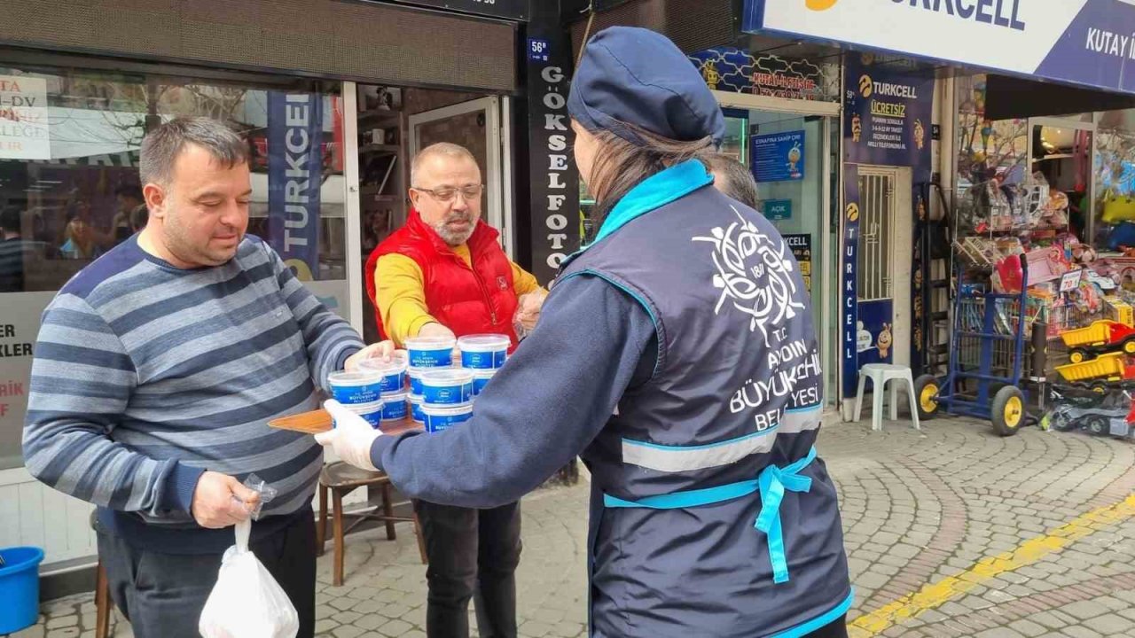Aydın Büyükşehir Belediyesi’nden şehitler için helva hayrı