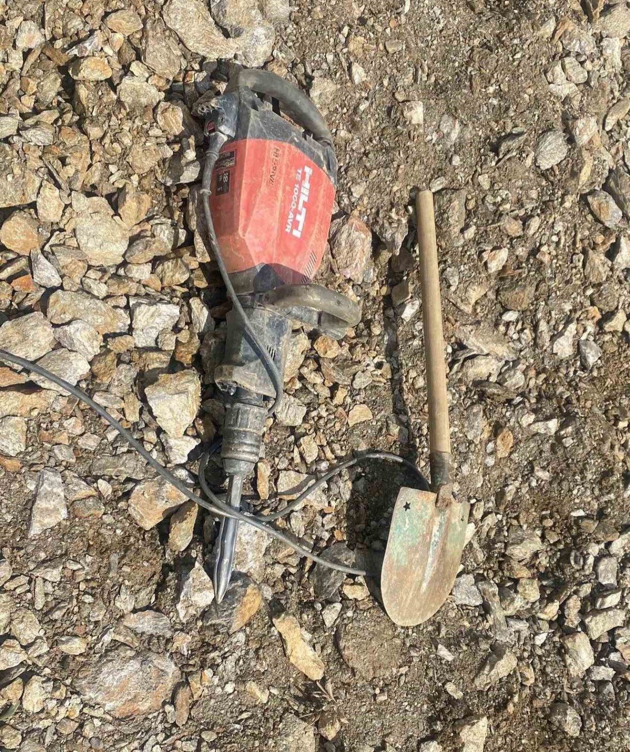 Kaçak kazı yapan şüpheli yakalandı