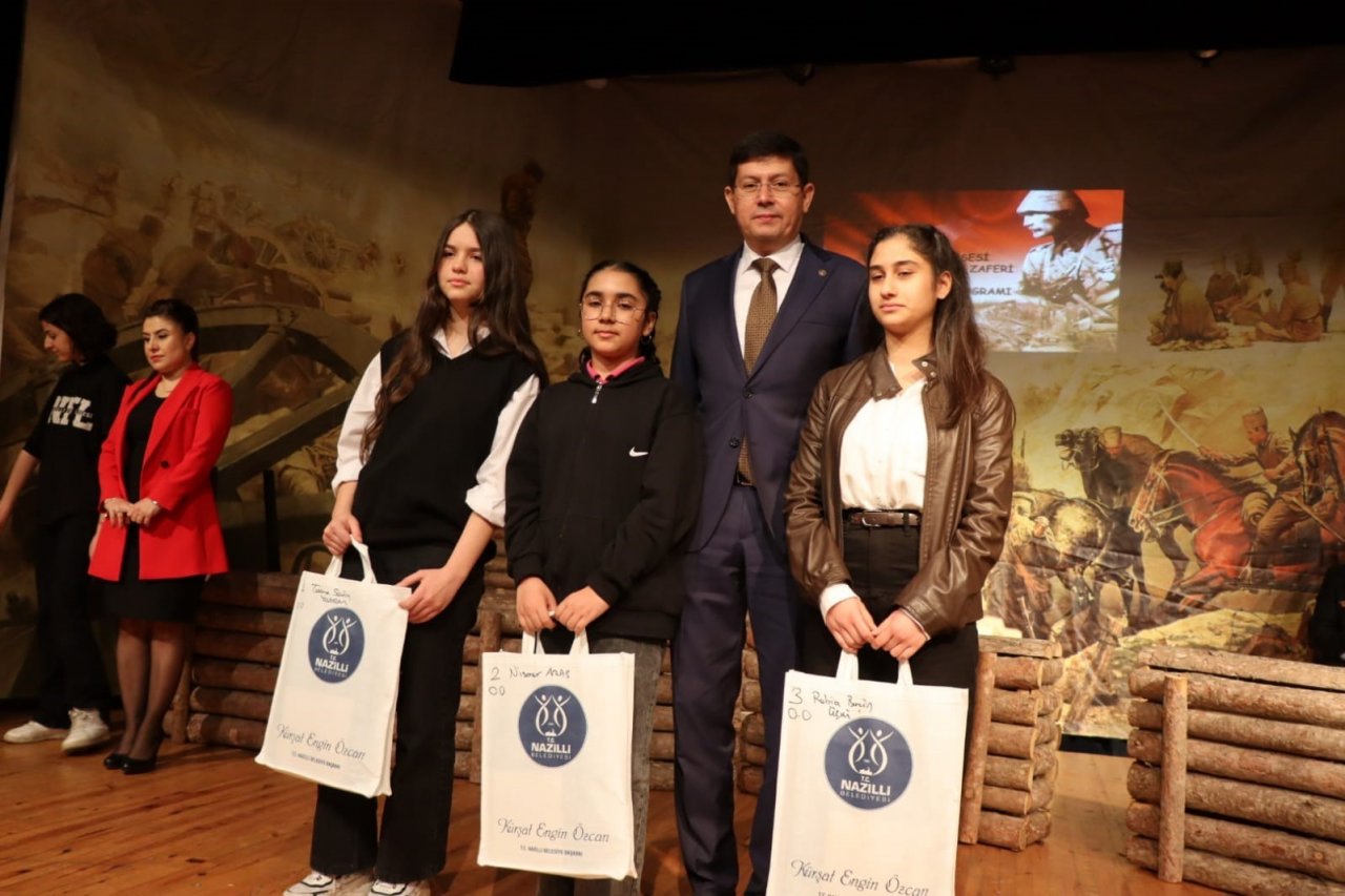 Nazilli’de ’Çanakkale Zaferi’ düzenlenen tören ve etkinlikler kutladı