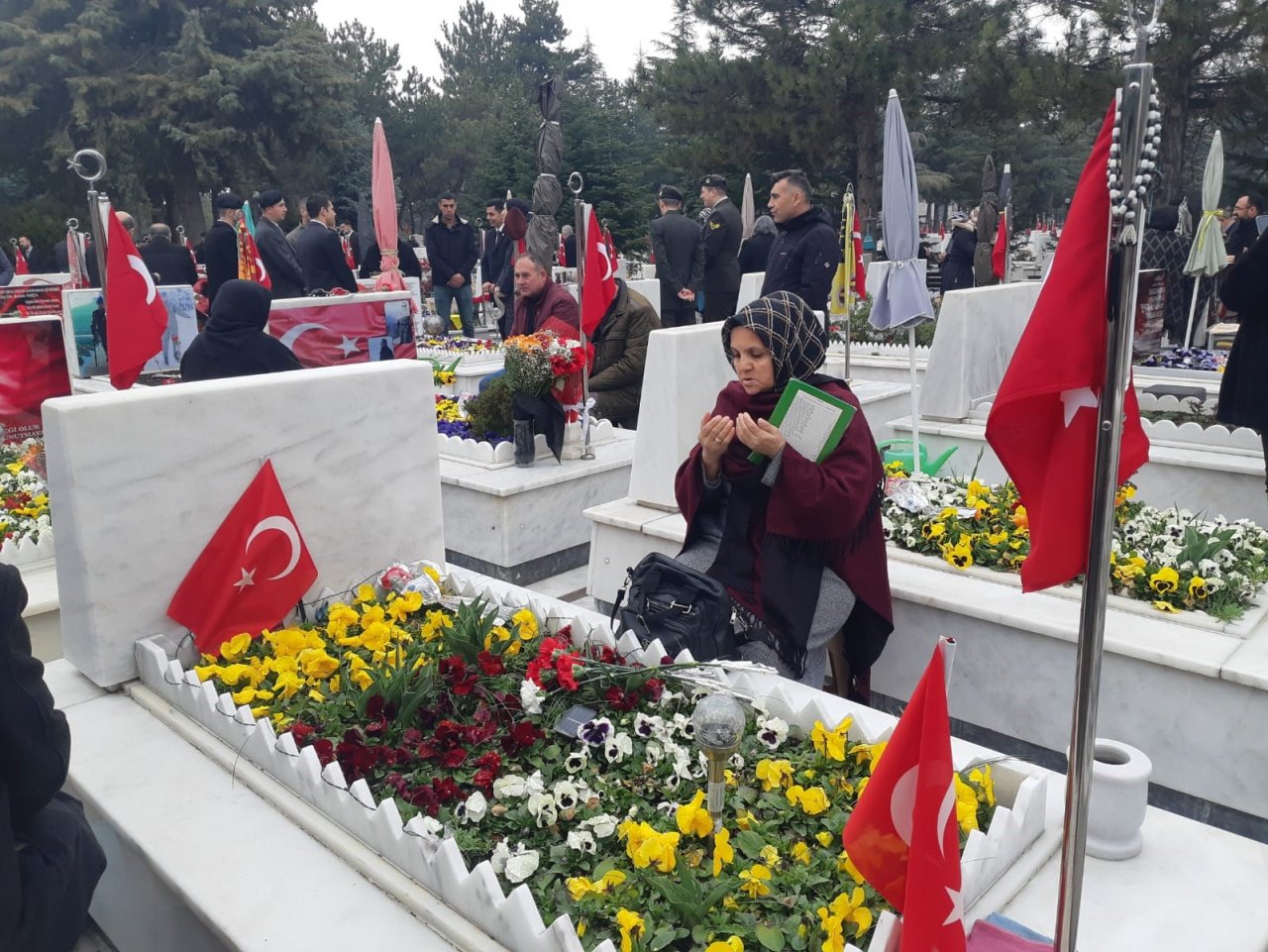 Ankara’da şehitler için tören düzenlendi