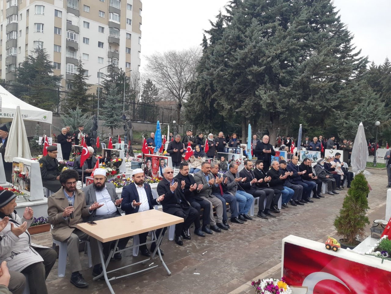 Ankara’da şehitler için tören düzenlendi