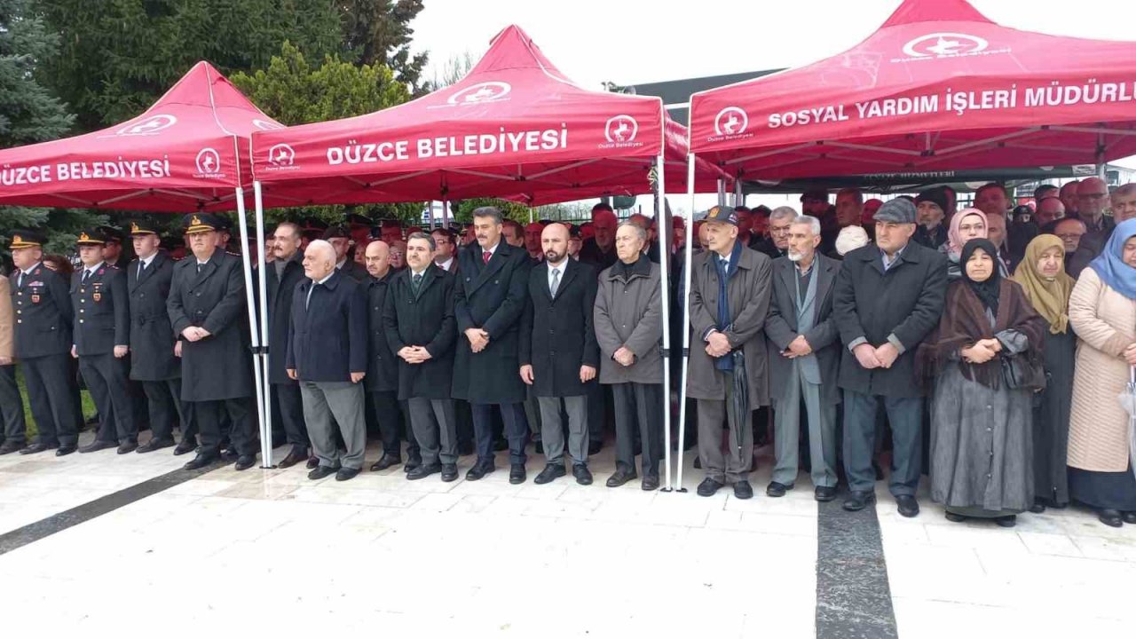 Çanakkale Zaferi’nin 108. yılı Düzce’de törenle kutlandı