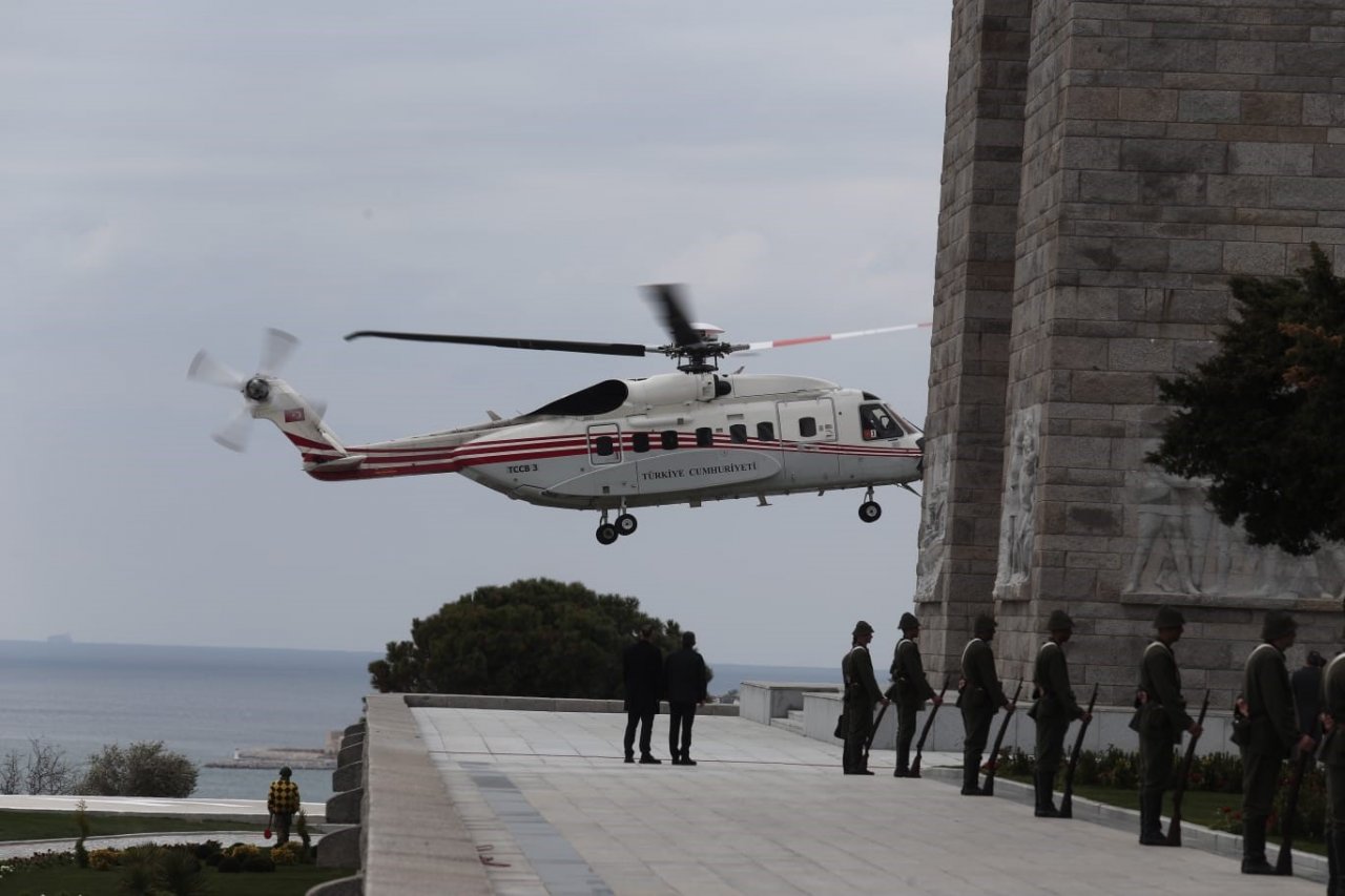Cumhurbaşkanı Erdoğan Çanakkale’de