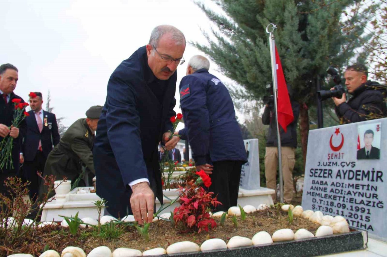 Elazığ’da 18 Mart Çanakkale Zaferi ve Şehitleri Anma Günü programı