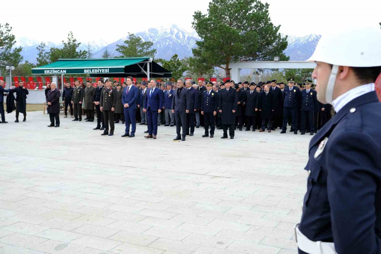 Erzincan’da 18 Mart Çanakkale Zaferi ve şehitler anıldı