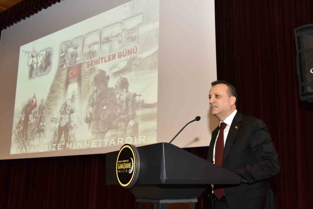 Gümüşhane’de 18 Mart Şehitler Günü ve Çanakkale Zaferi kutlandı