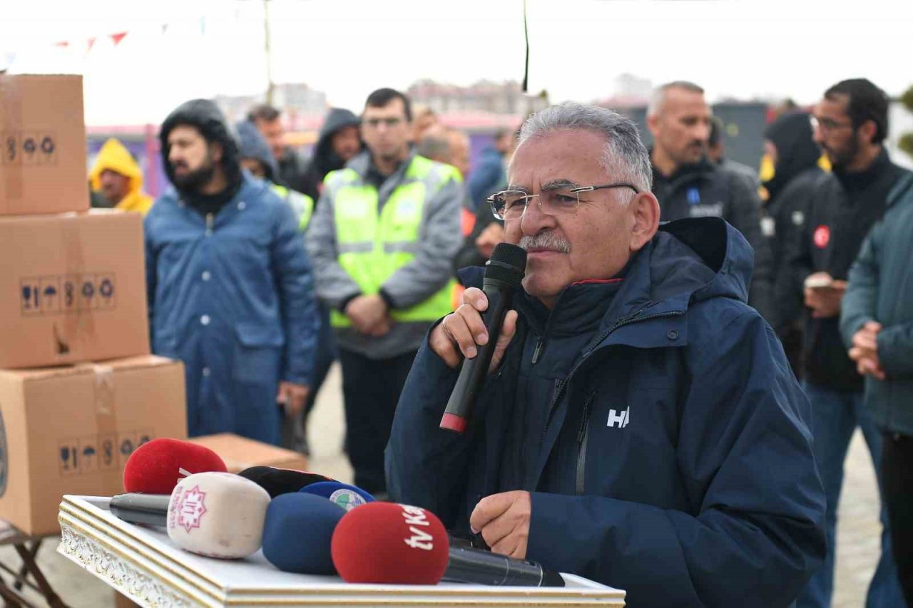 Başkan Büyükkılıç: “Et tırnağız, görevimizi yapıyoruz”