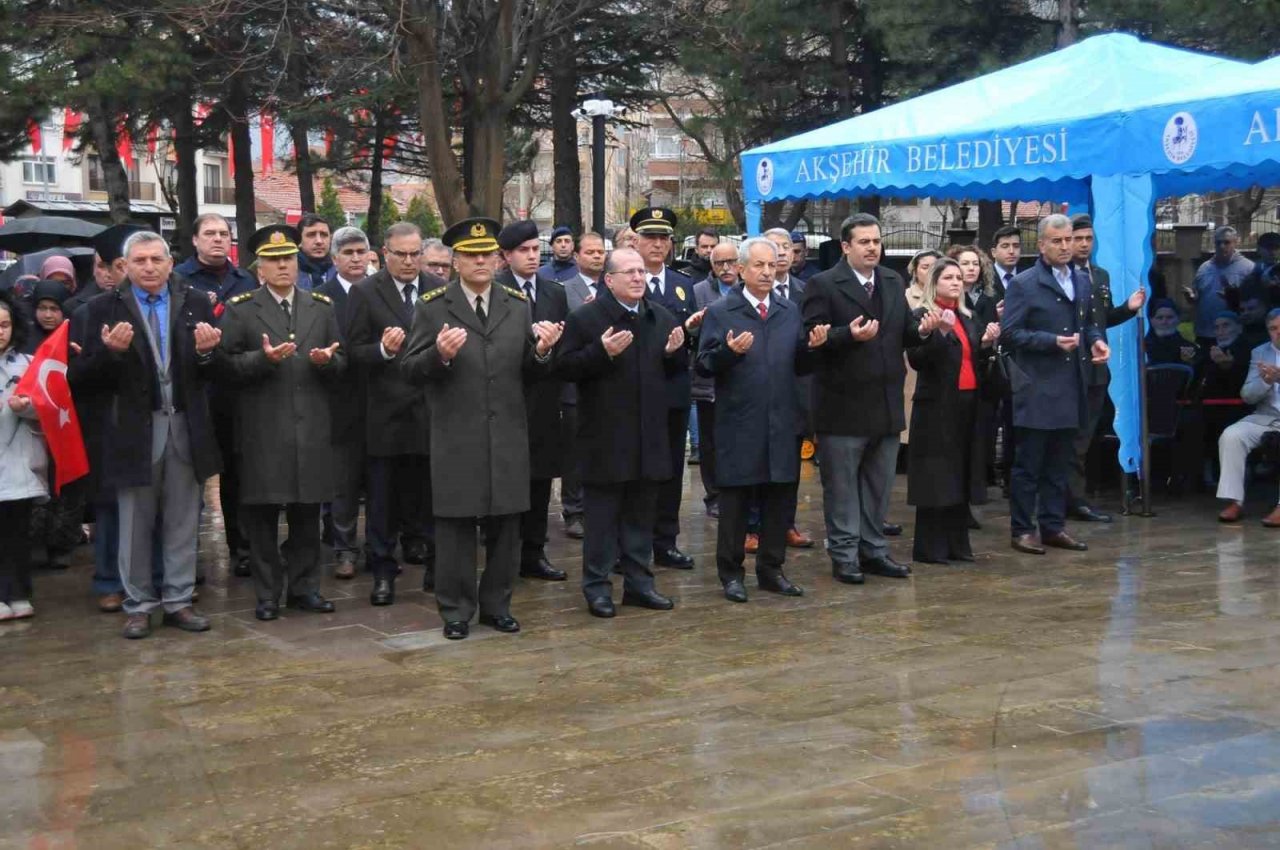 Akşehir’de Şehitleri Anma Günü etkinlikleri