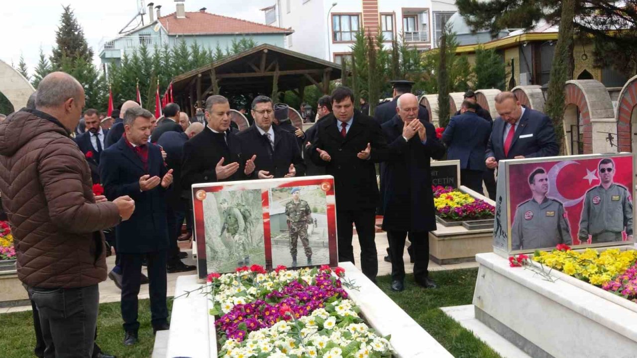 Çanakkale şehitleri Uşak’ta törenle anıldı