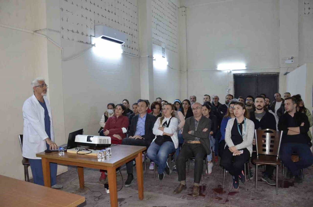 Aydın Devlet Hastanesi’nde himzet içi eğitimler sürüyor