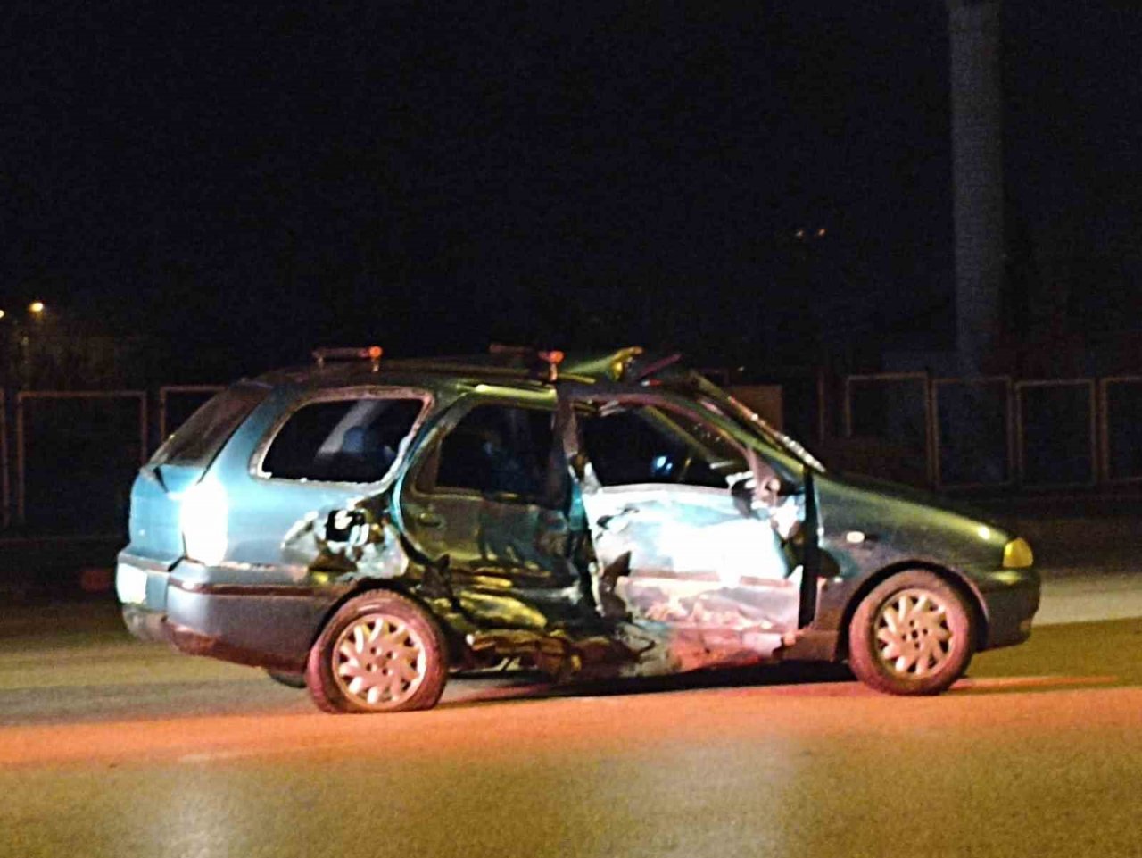 Kastamonu’da iki otomobil çarpıştı: 1 yaralı