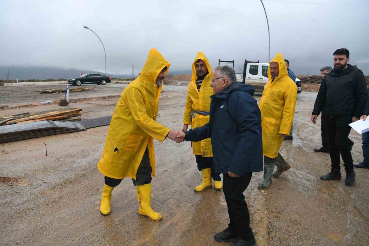 Başkan Büyükkılıç’tan Elbistan’da Kurulacak Modern Kentte İnceleme