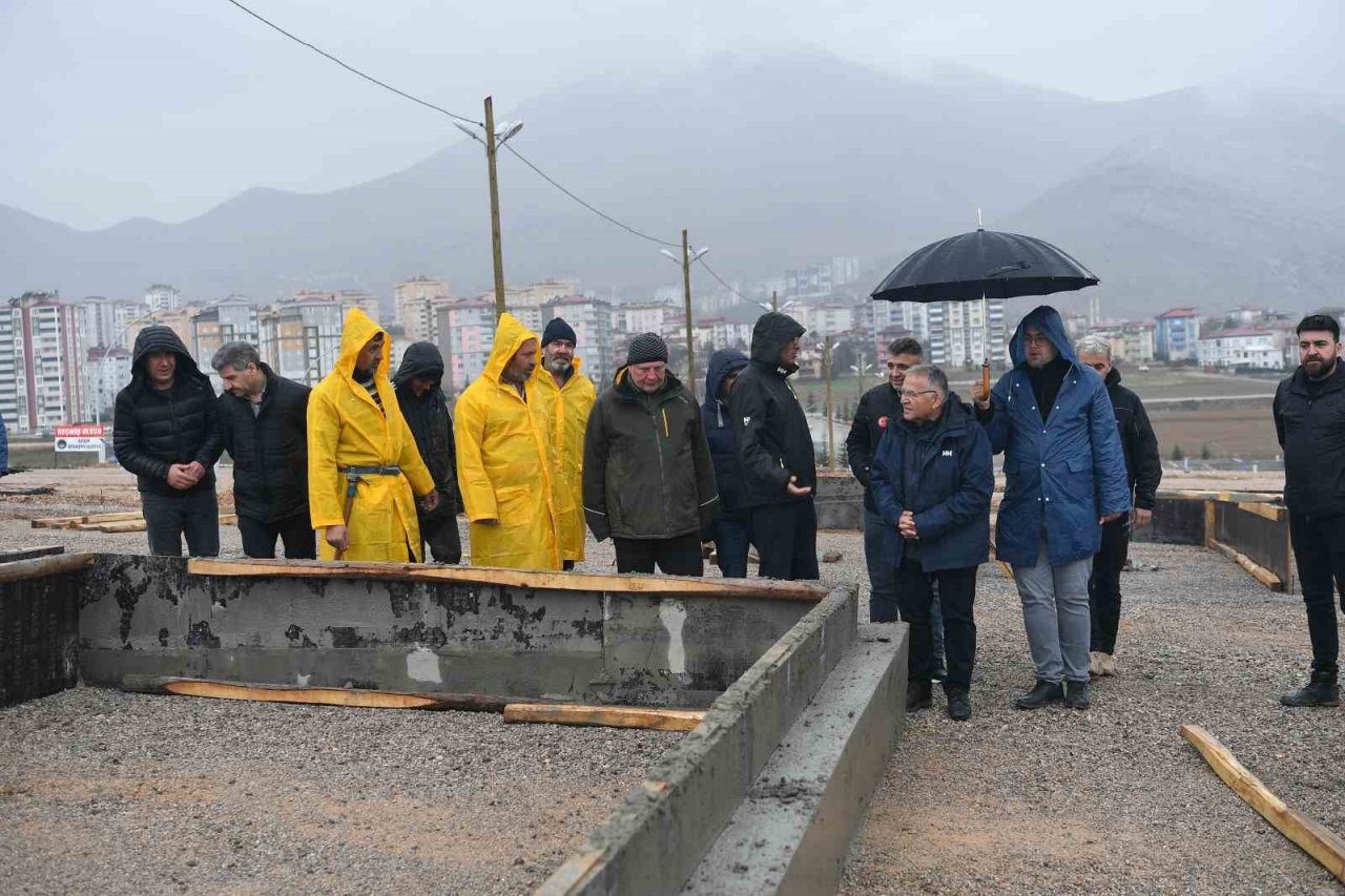 Başkan Büyükkılıç’tan Elbistan’da Kurulacak Modern Kentte İnceleme