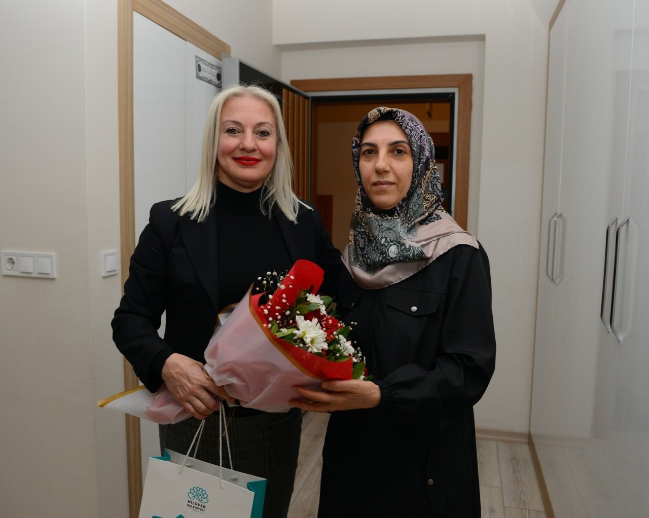 Şehit ailelerine anlamlı ziyaret